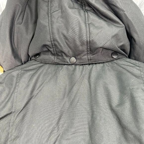 PSG Black Winter Parka Coat Large - Picture 6 of 11